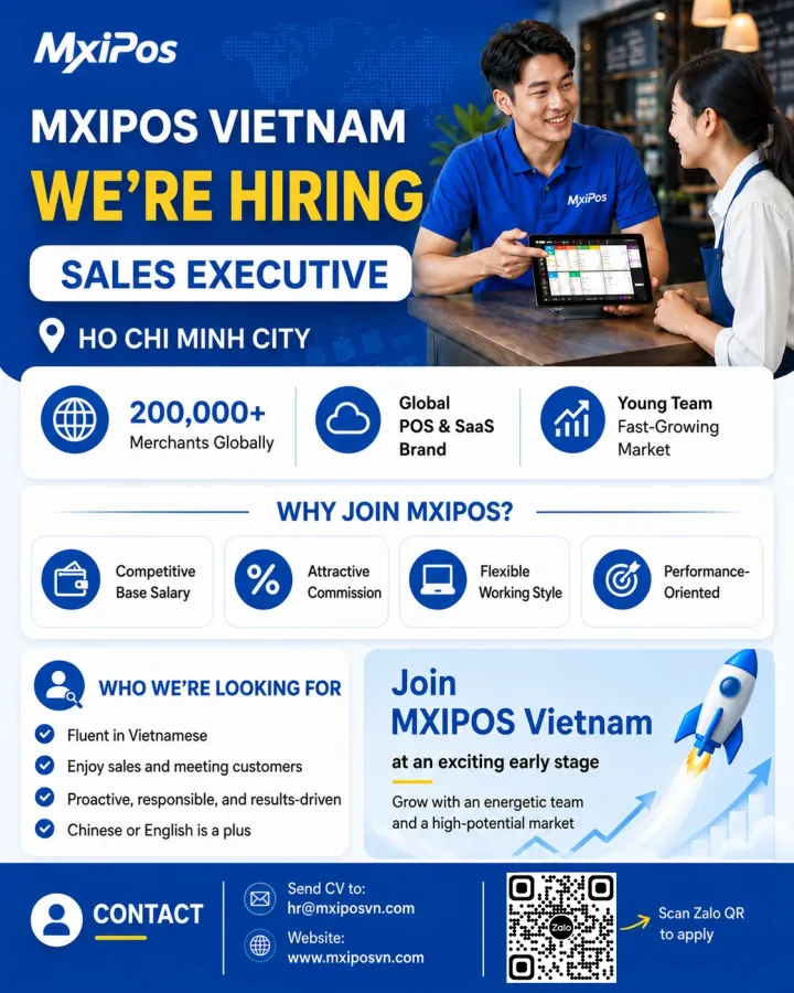 MxiPOS Hiring